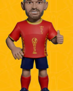 SPAIN - Iniesta - Figure Minix World Legends Cup 12cm