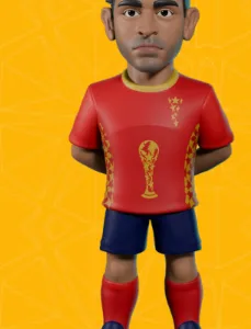 SPAIN - Xavi - Figure Minix World Legends Cup 12cm