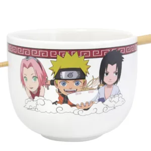 NARUTO - Ramen Bowl with Chopstick 414ml - Team Seven