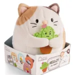 SUPER MOCHIE - Cat Angy with Cactus - Plush 16cm