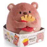 SUPER MOCHIE - Bear Nomo with French fries - Plush 16cm
