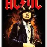 AC/DC - Fire - Magnet 6.3x8.9cm