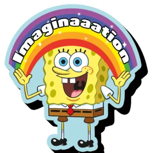 SPONGEBOB SQUAREPANTES - Imagination - Chunky Magnet