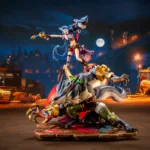 LEAGUE OF LEGENDS - Jinx & Warwick - Statue Diorama 1/10 37cm