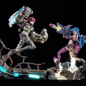 LEAGUE OF LEGENDS - Jinx & Vi - 2 Statue Pack 1/6