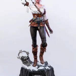 THE WITCHER 3 - Ciri of Cintra - Statue Prestige Line 1/2 111cm