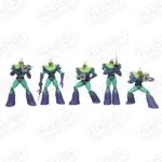 GRENDIZER - Vegan Soldiers - 5 figure set 7cm