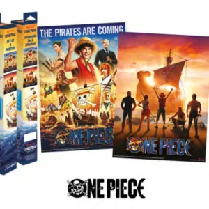 ONE PIECE NETFLIX - 2 Posters 52 x 38cm Set