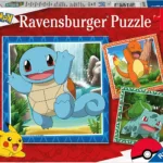 POKEMON - Charmander, Bulbasaur and Squirtle - 3 Puzzle 49P