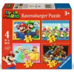 SUPER MARIO - 4 Puzzle 12/16/20/24P