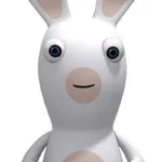 LAPINS CRETINS - Rabbid Smile Figure - 9cm