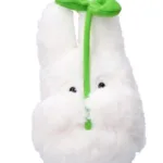 MY NEIGHBOUR TOTORO - White Totoro with leaf - Nakayoshi Plush