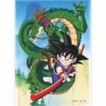 DRAGON BALL - Shenron and Goku - Magnet '10x15x1cm"