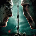 HARRY POTTER - GLASS PRINT - Harry / Voldemort - 30X40 Cm