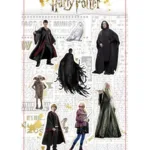 HARRY POTTER - Real Characters - Set A - Magnets Set