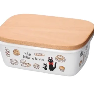STUDIO GHIBLI -Kiki Delivery Service - Enamel Butter Dish 150x100x65mm