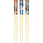 NARUTO - Team 7 - 3 pairs bamboo chopsticks set