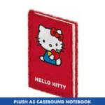 HELLO KITTY - A5 Plush Notebook Casebound