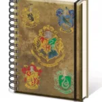 HARRY POTTER - Notebook A5 - Hogwarts Crest