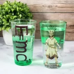 DR STONE - Senku - Pack of 2 450ml glass