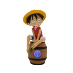 ONE PIECE - Luffy on a Barrel - LED Light-Up Alarm Clock -11inch
