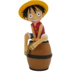 ONE PIECE - Luffy on a Barrel - Light-Up Figure - 11 inch