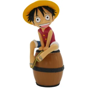 ONE PIECE - Luffy on a Barrel - Light-Up Figure - 11 inch