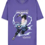NARUTO - Sasuke Purple - Men T-Shirt (S)