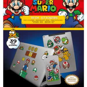 SUPER MARIO - Tech Stickers Pack - Mushroom Kingdom