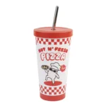 KETNIPZ - Pizza - Fashion Straw Tumbler - Size 19Oz
