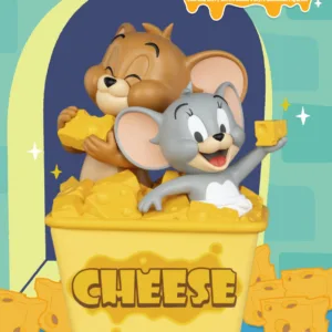 TOM & JERRY - "Jerry & Tuffy Cheese Party" - Bank 23.4cm