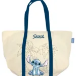 STITCH - Ohana & Blue - Big Canvas Bag - 35x31x20cm