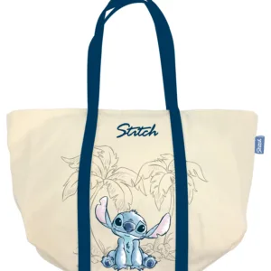 STITCH - Ohana & Blue - Big Canvas Bag - 35x31x20cm