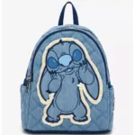 DISNEY - Stitch "Denim" - Mini Backpack Loungefly 'Exclusive'