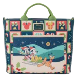 DISNEY - Mickey & Minnie "Holiday" - Tote Bag LoungeFly