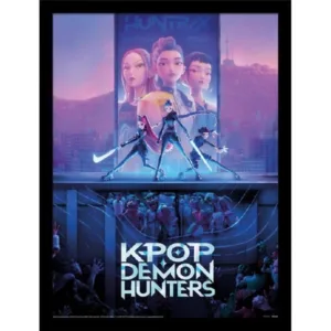 K-POP DEMON HUNTERS - Key Art - Collector Print 45x35cm