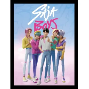 K-POP DEMON HUNTERS - Saja Boys - Collector Print 45x35cm