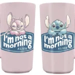 STITCH & ANGEL - I'm not a Morning Alien - Latte Mug 16,5oz