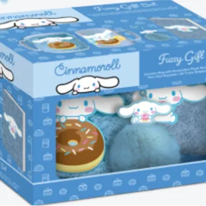 CINNAMOROLL - Gift Set Fuzzy - Notebook + Mug 440ml + Porte-clé