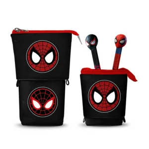 SPIDER-MAN - Vertical Pencil Case + 2 Gel Pen