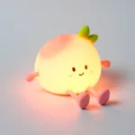 KAWAII - Peach - Phone Holder & Rechargeable Lamp 5inch