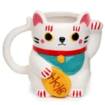 MANEKI-NEKO - White - 3D Mug 15oz