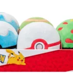 POKEMON - Plush Pokeball 5 Inch - Display 6 Pcs