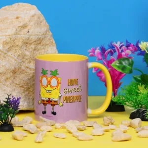 SPONGEBOB - Home Sweet Pineapple - Inner Colored Mug - 11oz