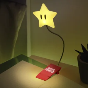 SUPER MARIO - Super Star - Book Light 19cm