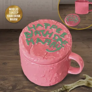 HARRY POTTER - Happee Birthdae - Cake Shaped Mug with Lid