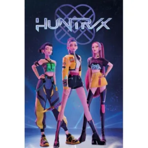 K-POP DEMON HUNTERS - Huntrix - Poster 61x91cm