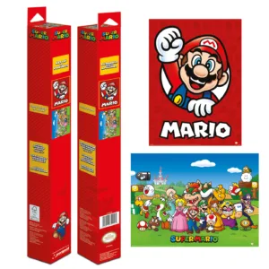 SUPER MARIO - 2 Posters 52 x 38cm Set