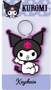 KUROMI - Purple - Rubber Keychain