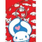 CINNAMOROLL - Blue - Rubber Keychain
